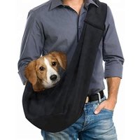 Adjustable Hands Free Pet Sling Carrier Small Dogs Cats & Bunnies