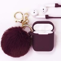 Hot selling colorful Compatible Accessaries for air pods Protective Silicone Cover Skin for Air pods