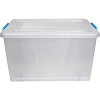 functional Transparent Plastic Storage Box Lid