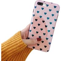 Mobile phone accessory for iphone X holographic hologram phone case laser blue light phone cover reflective glossy finish