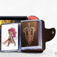 For Nintendo Switch nfc cards with leather bag amibo video game zelda splatoon cards