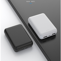 2019 Simple design 10000mah portable mobile power bank 5V2A with dual usb