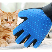 cat pet cleaning grooming gloves pet beauty silicone dog bath massage brush