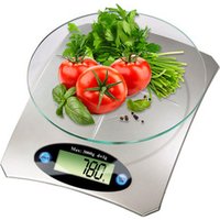 Digital Kitchen Food Scales Tempered Glass