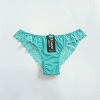 LUBUNIE Satin Lace G String Bikini Underwear