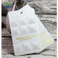 Embossed Foil Hang Tags Clothing
