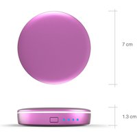 2019 New Make-Up Mirror Power Bank with LED RED Color 1600mAh Patent Power Bank