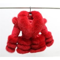 Kids' Winter Fox Fur Trim Padded Puffer Jacket