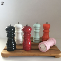 Wooden Cumin Salt Pepper Grinder