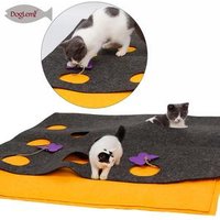 Cat Scratcher Blanket DIY Activity Nature Felt Cat Play Mat