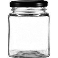 50ml 80ml 100ml 200ml 150ml 200ml 280ml 380ml 500ml 700ml square glass jars for honey with lid