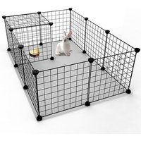 DIY pet playpen dog/cat/small animal portable metal wire fence