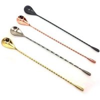 Most Popular Wholesale Stainless Steel 30cm Bar Spoon