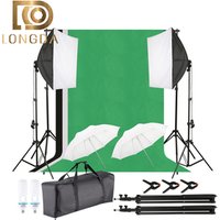 Extensive use portable folding strobe light soft box lighting photo photography studio sets