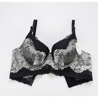Plus E Cup Lace Bra 6 Hooks