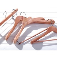 Shoulder Cedar Wood Suit Hangers