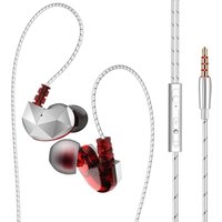 2019 New Arrival Wholesale QKZ CK6 HIFI In-ear Plastic Material Music Headphones