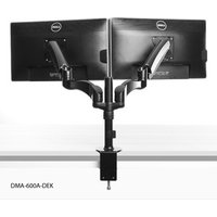 Adjustable Gas Spring Loading Dual Desktop LCD monitor stand / dual computer arm support flexible desk clamp mount