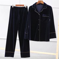 Velour Fleece Long Winter Pyjamas