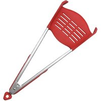 12 inch Silicone 2 1 Kitchen Food Tongs