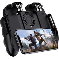 Mobile Gamepad Cellphone Joypad with Cooling Fan Trigger Joystick & Game Controller