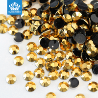 Factory plastic stones rhinestone slides crystal mine gold color resin flat back rhinestones for rhinestone brushes