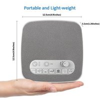 2019 new product hot sell amazon White Noise Sound Therapy Machine for Sle with,7 Natural Smoothing and Relaxing Sounds