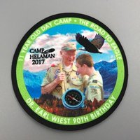 Digital Sublimation Printed Patches Clothing Kit