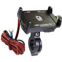 Waterproof 360 degree rotation motorcycle mount bike mobile phone holder with USB charger