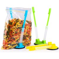 Amazon hot selling Hands Free Ideal Plastic Kitchen Gadget Sandwich Bag Racks Baggy Rack