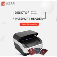 Sinosecu OCR MRZ barcode passport scanner reader optical id card reader hotel rfid reader