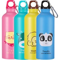 2019 Amazon Hot Sale New Products Wholesale Custom Metal 500ml Animal Stainless Steel Outdoor Sport Drinking Flask Water Bottles