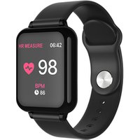 smartwatch b57 hot selling men women sports fitness tracker ip67 waterproof heart rate blood pressure smart watch bracelet