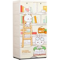 Plastic Stackable Wardrobe Drawer Storage Cabinet