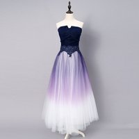Off Shoulder Applique Sweetheart Neck Ball Gown