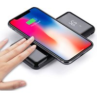 2019 New Arrivals Wireless Power Bank 10000mAh, Mobile Power Supply, Portable USB Battery