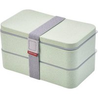 Eco Friendly Wheat Straw Double Layer Lunch Box