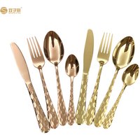 Golden Stainless Steel Cutlery Set