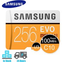 Original SAMSUNG Memory Card 128GB 32GB 64GB 256GB Micro TF SD SDHC SDXC EVO C10 TF Cards Trans Flash MicroSD Cards
