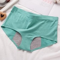 New Dot Printed Wholesale Women Super Useful Menstrual Period leak proof panties