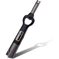 MLT226 USB Lighter Arc Rechargeable Flameless Double Safety Lighter BBQ Windproof Lighter