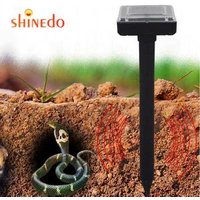 Powerful Sonic Solar Powered Dog Rodent Gopher Animal Repellent for Farmland