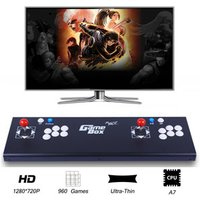 WINIT Built-in 960 Classic Games Fighting Game Machine Metal Box High Definition 2 Players Joystick Video Game Console