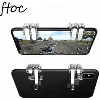 Hot Selling Amazon 1 Pair Game Auxiliary L1R1 Gaming Trigger L1 R1 Mobile controller For Mobile, Rules of Survival,Fortnite