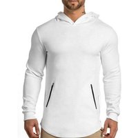 2019 men sport fitness OEM logo blank gym custom hoodies