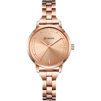 CURREN 9019 Rose Gold Watch Women Watches Stainless Steel Ladies Women's Watch Women Luxury Gold Color Fashion Relogio Feminino