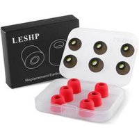 LESHP Headphones Memory Sponge/Silicone Ear Cap Ear Bud Earphone Headphone Replacement In Ear Bud Tip Cap Cover