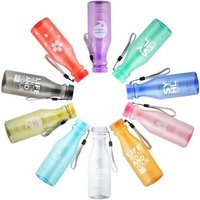 YiJia 550ml bpa free plastic insulated sport water bottle for drinking