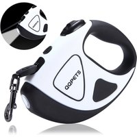 Retractable Dog Leash Built LED Flashlight