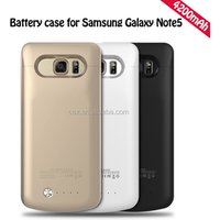 New Arrival 4200mAh Portable Charger Rechargeable External Protective Battery Pack Power Bank Cases for Samsung Galaxy Note 5